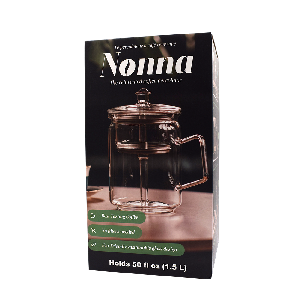 Nonna the retro coffee percolator with a twist!